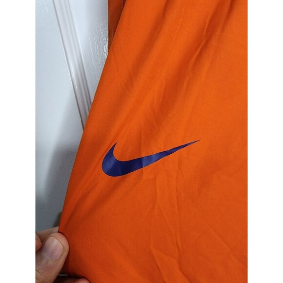 Clemson Tigers Track Pants Mens Sz Large Orange Nike Logo - Picture 6 of 8